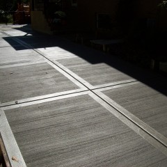 Driveway With California Finish